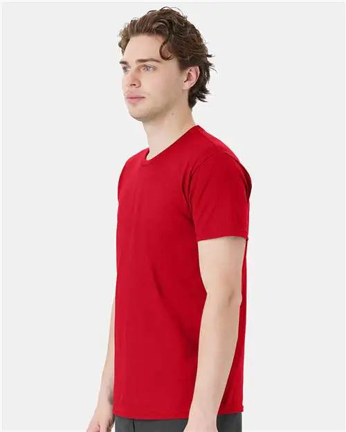 Hanes 498pt Perfect-t Dtg T-shirt - Athletic Red