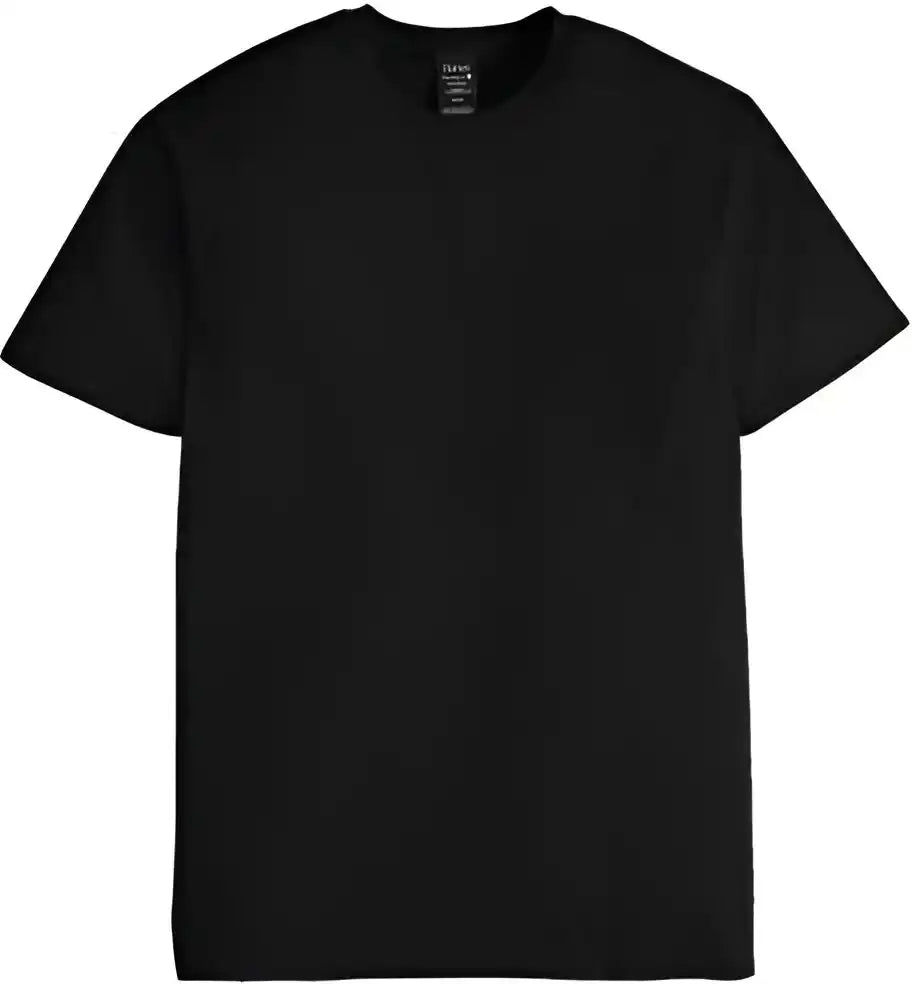 Hanes 498pt Perfect t Dtg Shirt Black