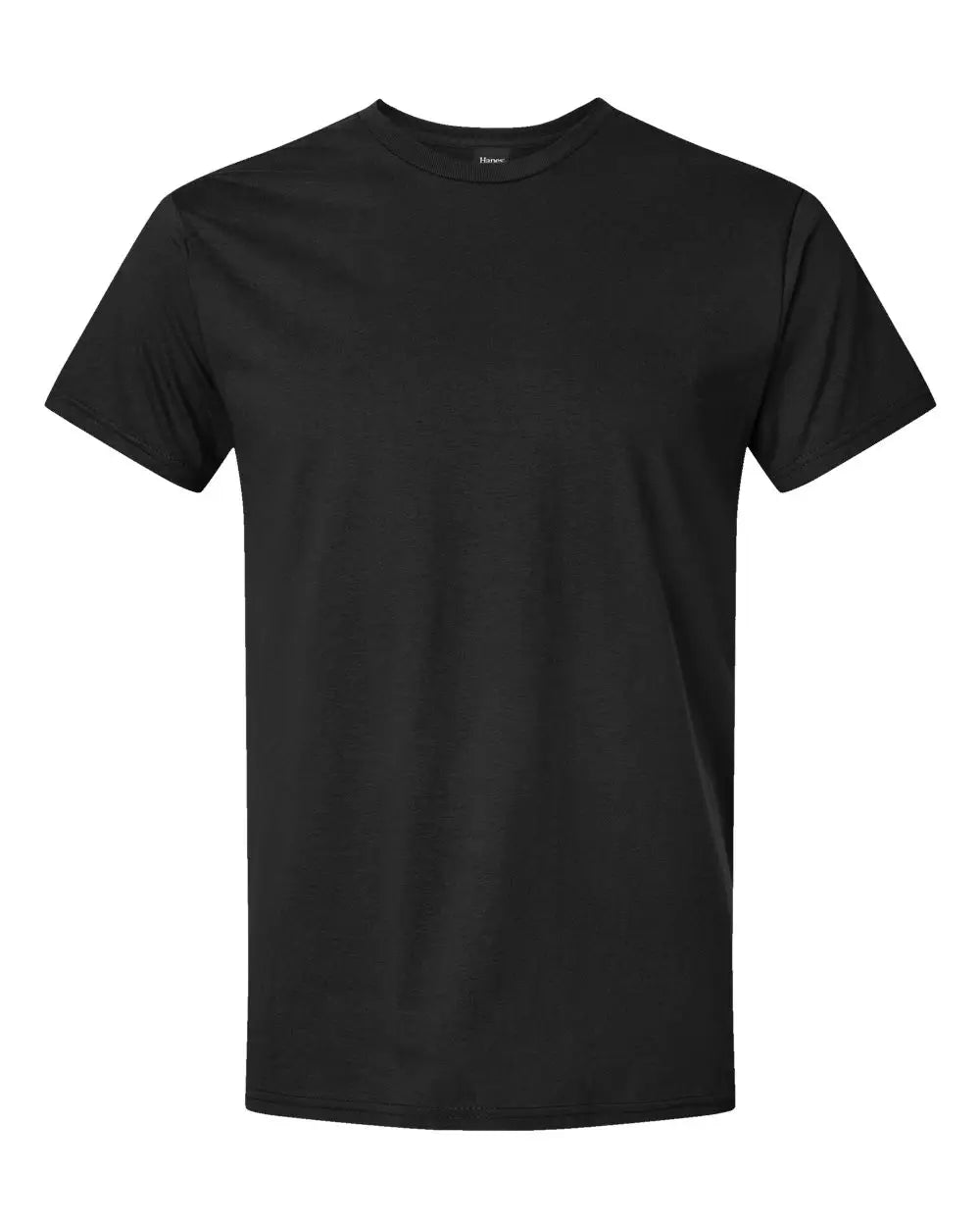 Hanes 498pt Perfect-t Dtg T-shirt - Black - s
