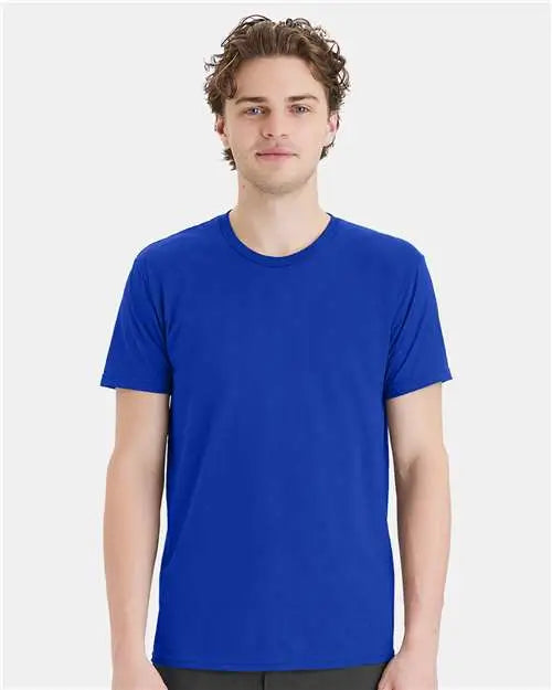 Hanes 498pt Perfect-t Dtg T-shirt - Deep Royal - s