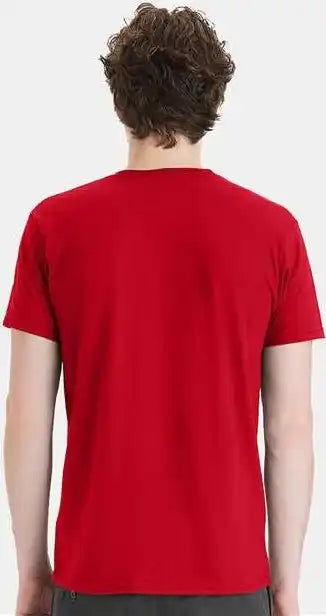 Hanes 498pt Perfect-t Dtg T-shirt - Athletic Red
