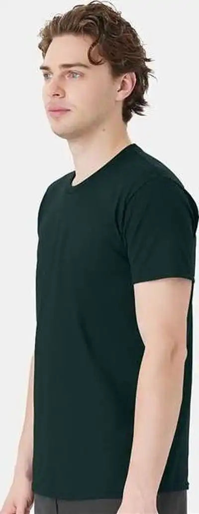 Hanes 498pt Perfect-t Dtg T-shirt - Deep Forest
