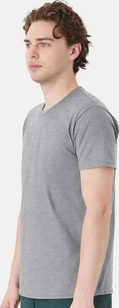 Hanes 498pt Perfect-t Dtg T-shirt - Light Steel