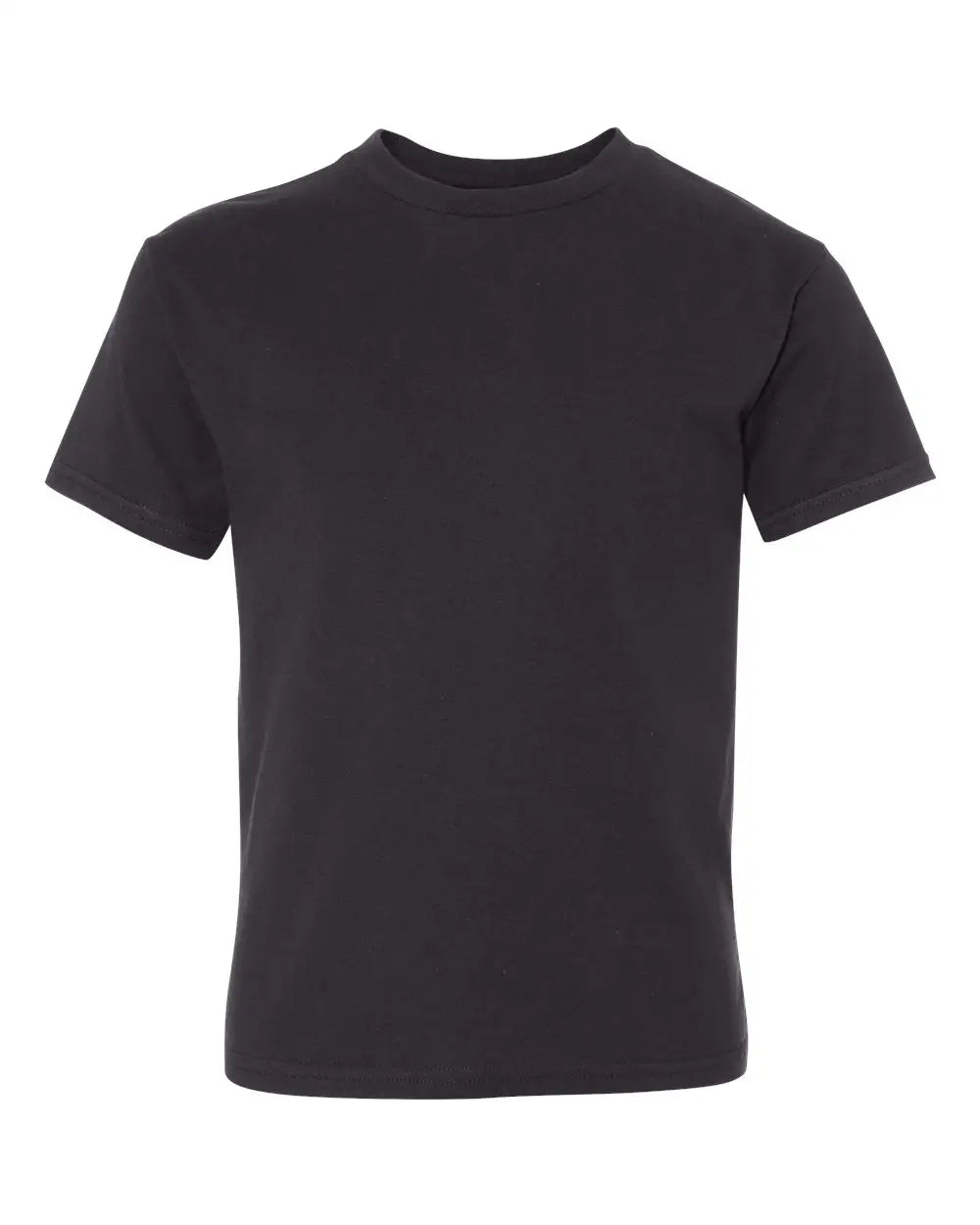 Hanes 498y Perfect-t Youth T-shirt - Black