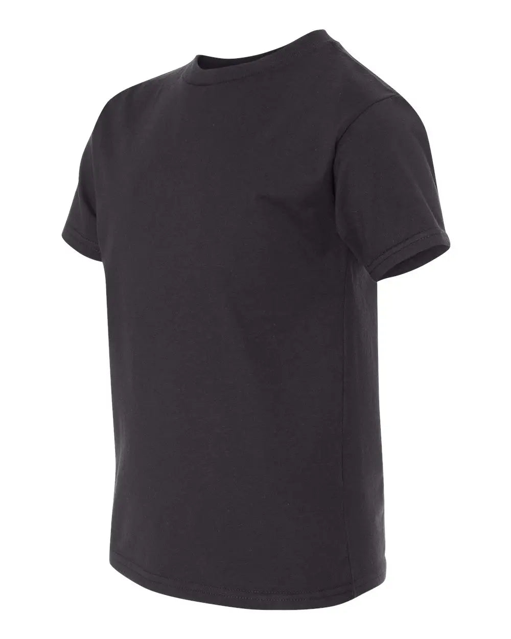 Hanes 498y Perfect-t Youth T-shirt - Black - Xs