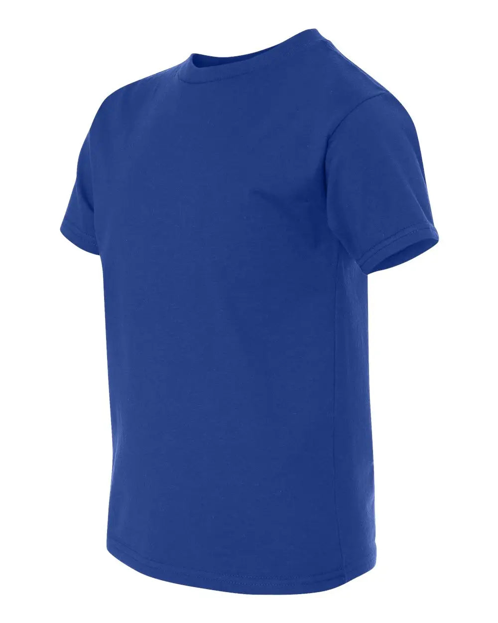 Hanes 498y Perfect-t Youth T-shirt - Deep Royal - Xs