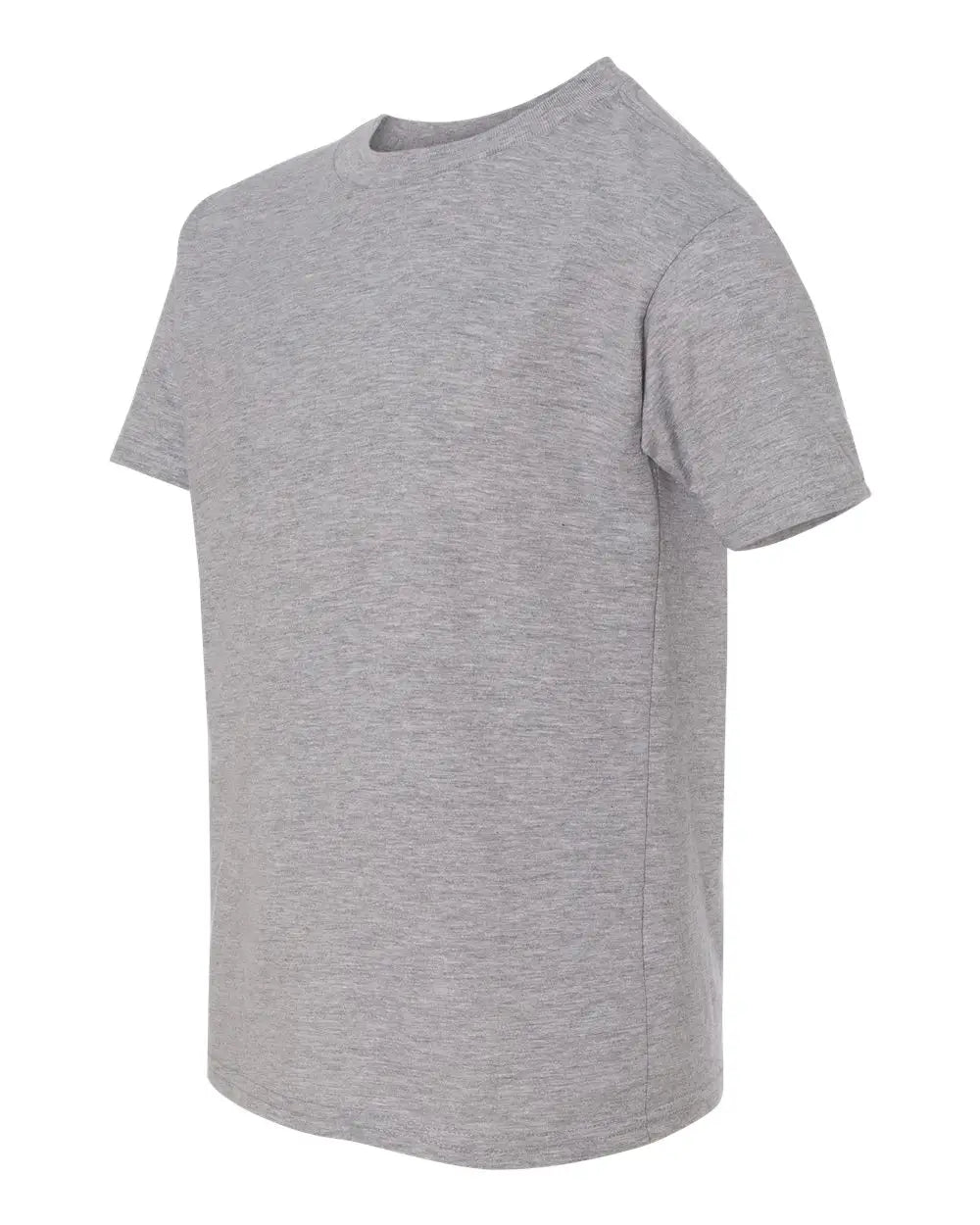 Hanes 498y Perfect-t Youth T-shirt - Light Steel - Gray / Xs