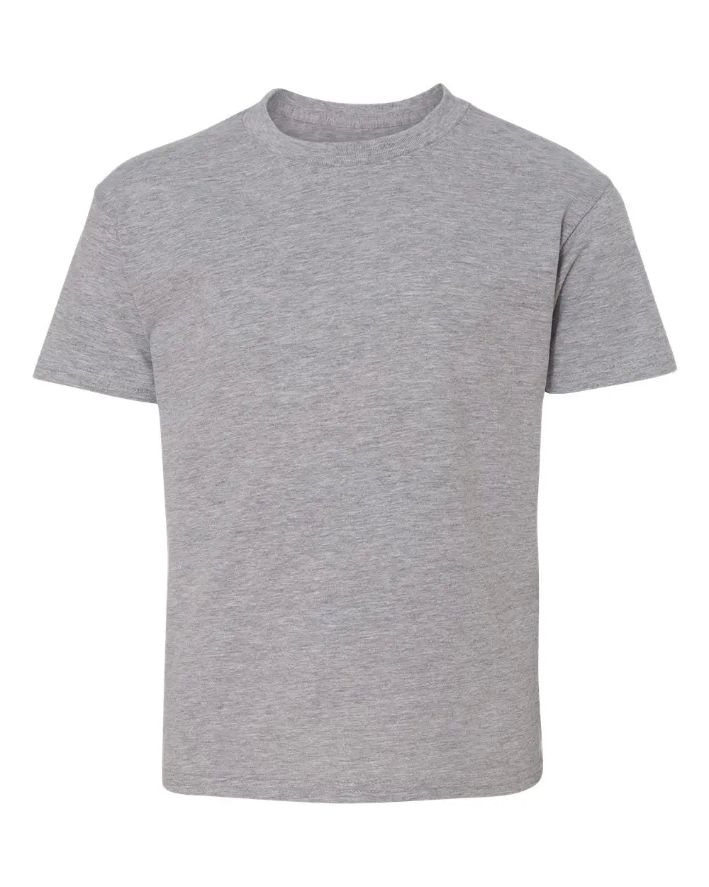 Hanes 498y Perfect-t Youth T-shirt - Light Steel - Gray / Xs