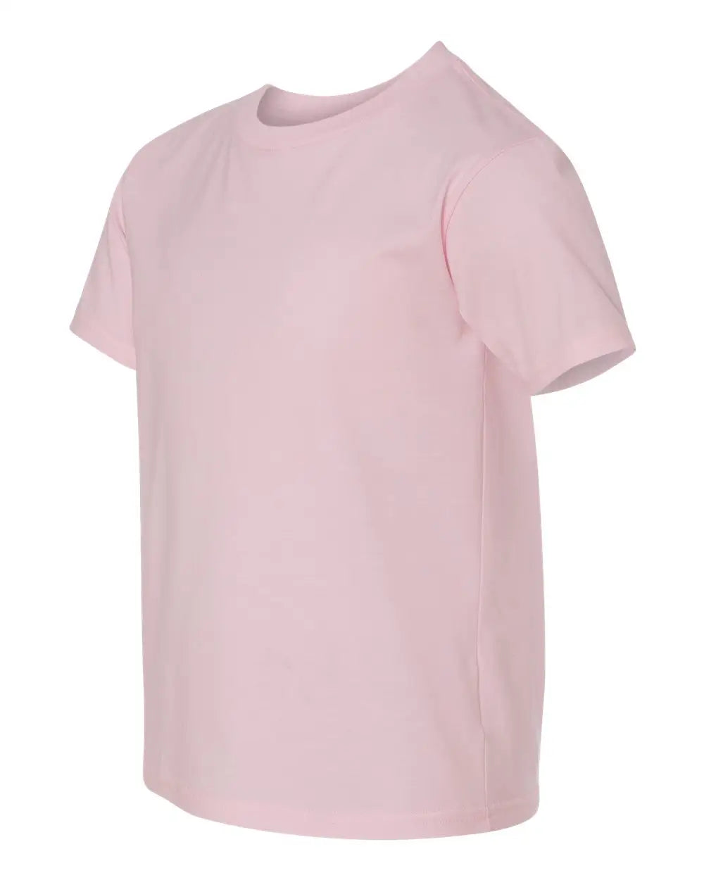 Hanes 498y Perfect-t Youth T-shirt - Pale Pink