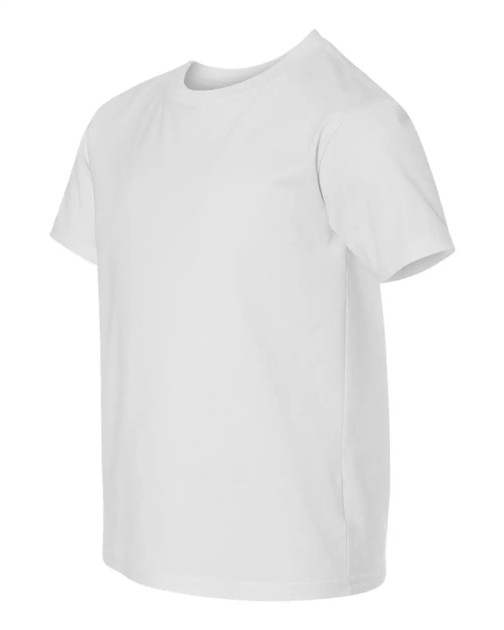 Hanes 498y Perfect-t Youth T-shirt - White - Xs