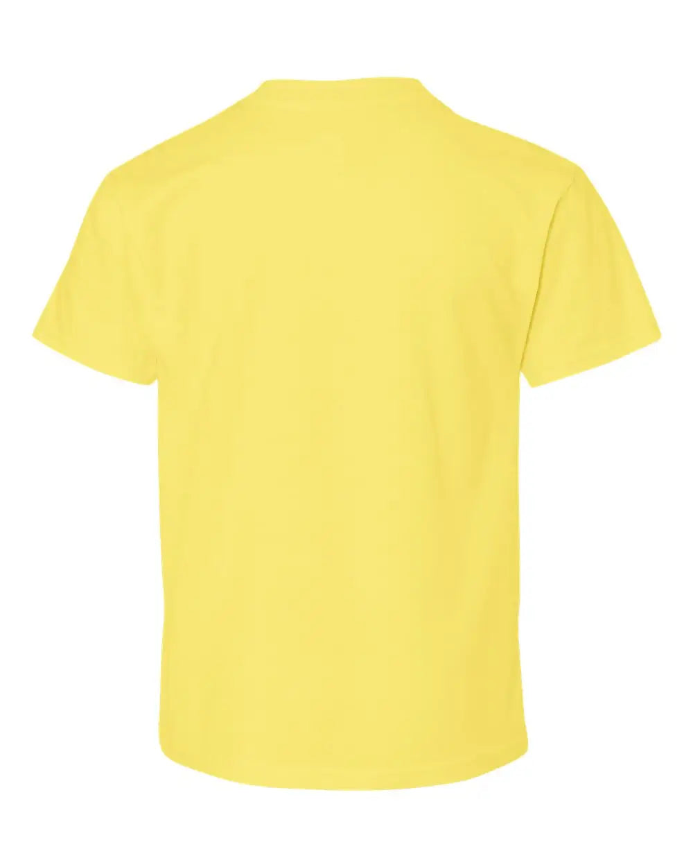 Hanes 498y Perfect-t Youth T-shirt - Yellow