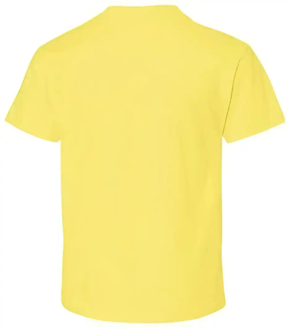 Hanes 498y Perfect-t Youth Short Sleeve T-shirt - Yellow