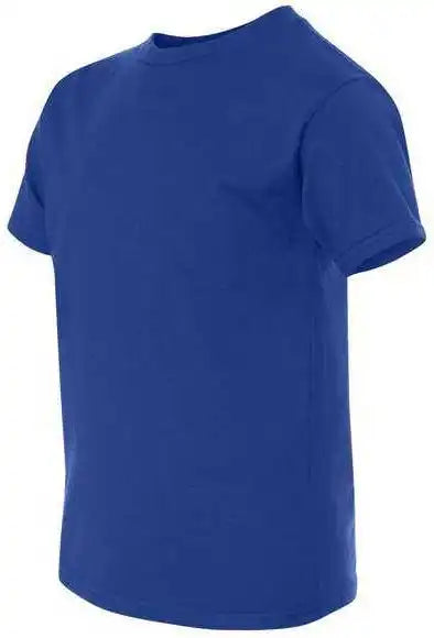 Hanes 498y Perfect-t Youth Short Sleeve T-shirt - Deep Royal