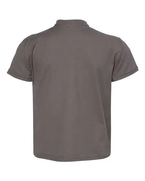 Hanes 498y Perfect-t Youth Short Sleeve T-shirt - Smoke Grey