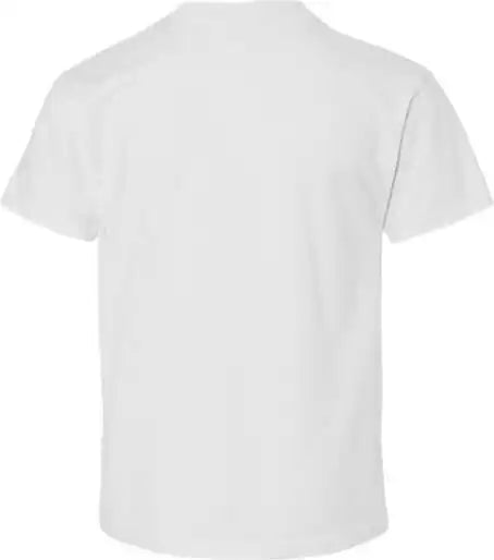 Hanes 498y Perfect t Youth Short Sleeve Shirt White