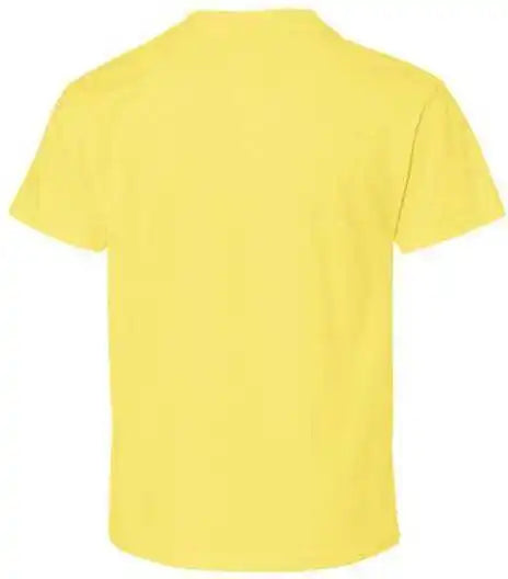 Hanes 498y Perfect t Youth Short Sleeve Shirt Yellow