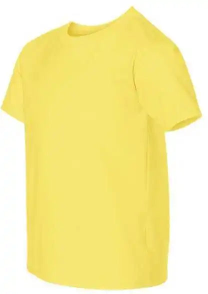 Hanes 498y Perfect-t Youth Short Sleeve T-shirt - Yellow