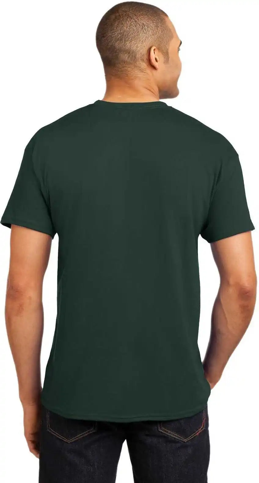 Hanes 5170 Ecosmart 50/50 Cotton/poly t Shirt Deep Forest