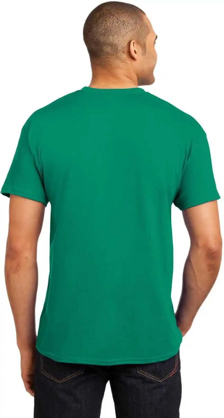 Hanes 5170 Ecosmart 50/50 Cotton/poly t Shirt Kelly Green