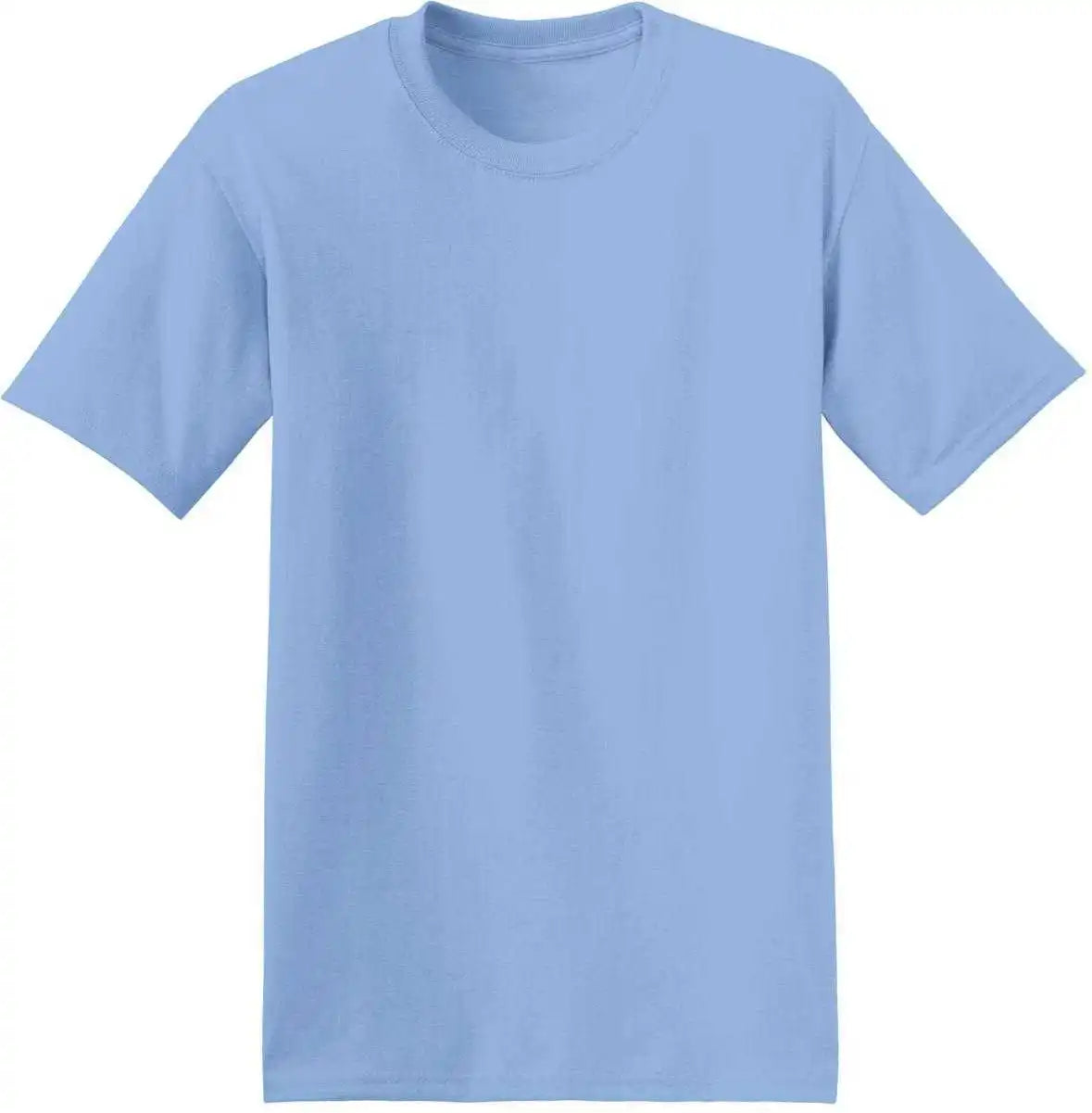Hanes 5170 Ecosmart 50/50 Cotton/poly t Shirt Light Blue