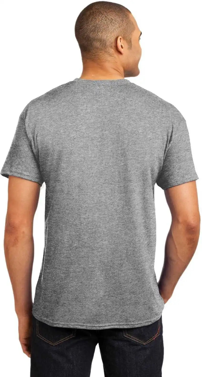 Hanes 5170 Ecosmart 50/50 Cotton/poly T-shirt - Light Steel