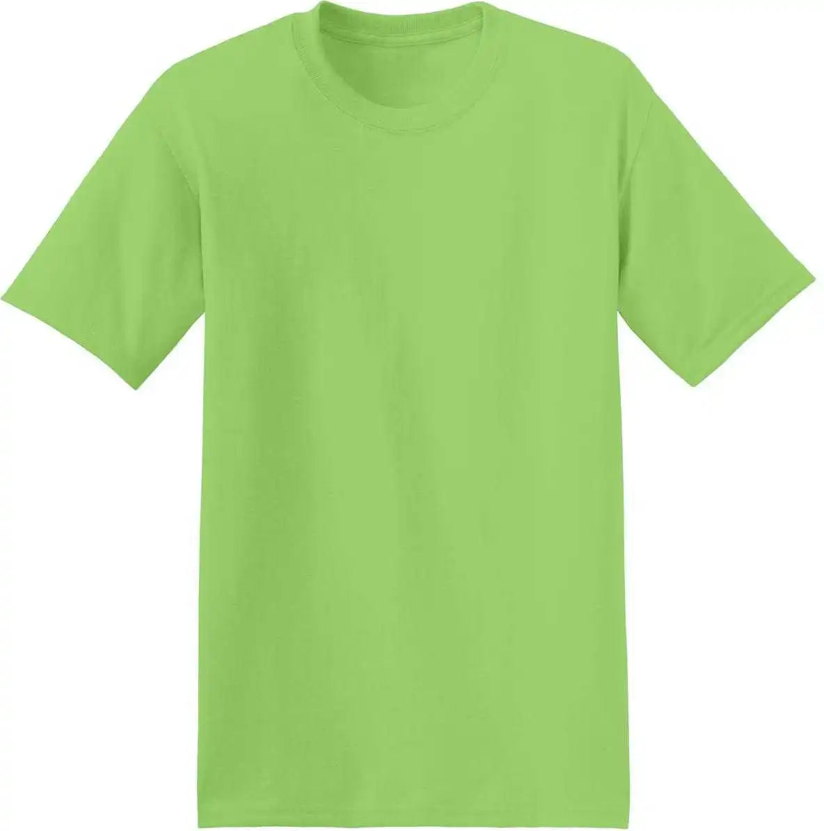 Hanes 5170 Ecosmart 50/50 Cotton/poly t Shirt Lime