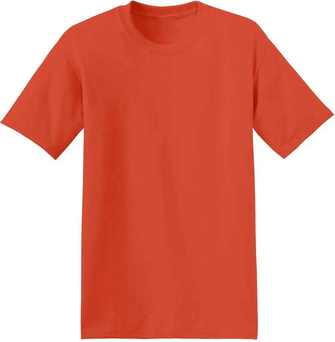 Hanes 5170 Ecosmart 50/50 Cotton/poly T-shirt - Orange