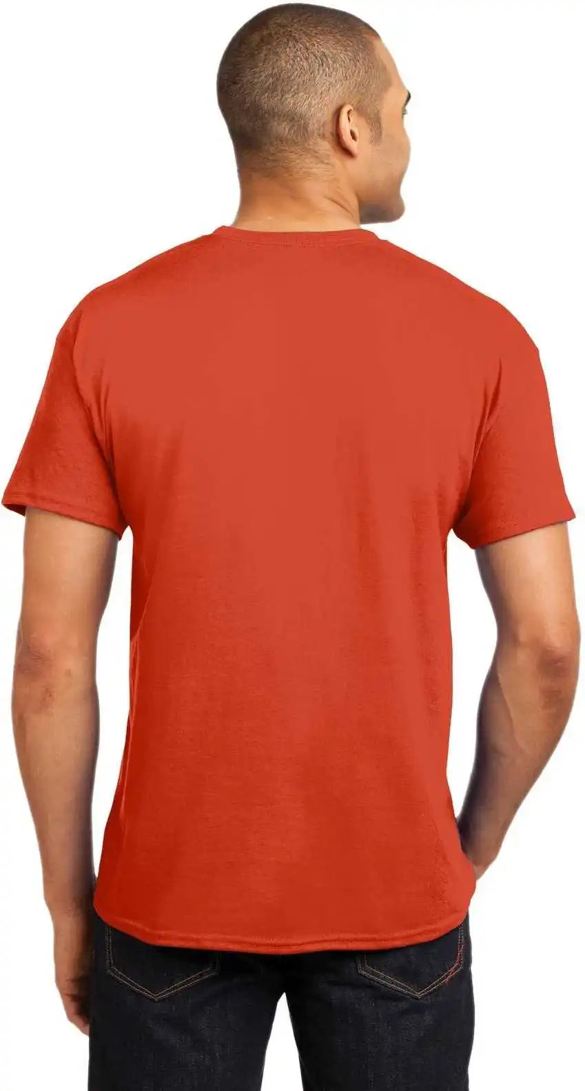 Hanes 5170 Ecosmart 50/50 Cotton/poly T-shirt - Orange
