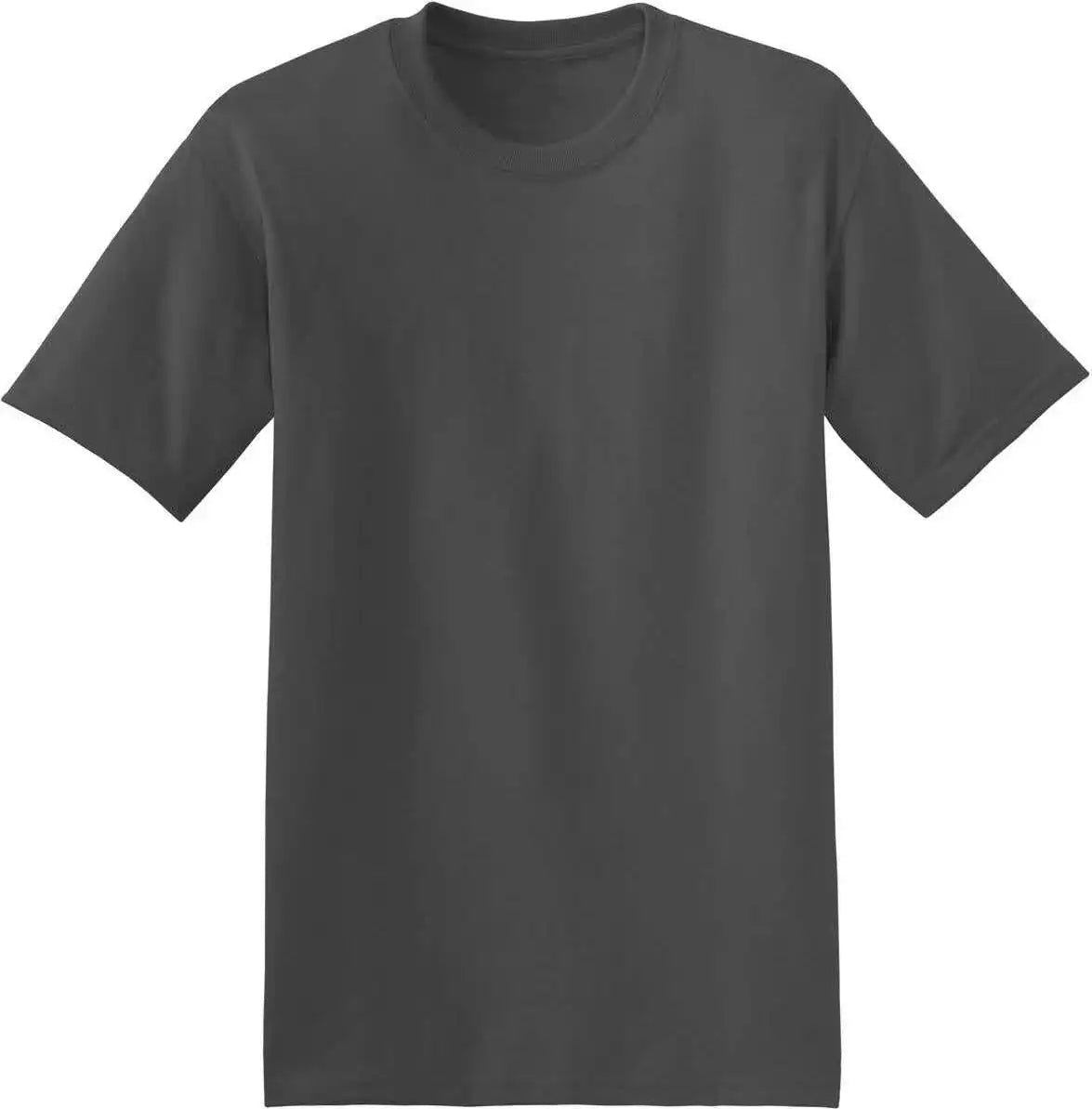 Hanes 5170 Ecosmart 50/50 Cotton/poly t Shirt Smoke Gray