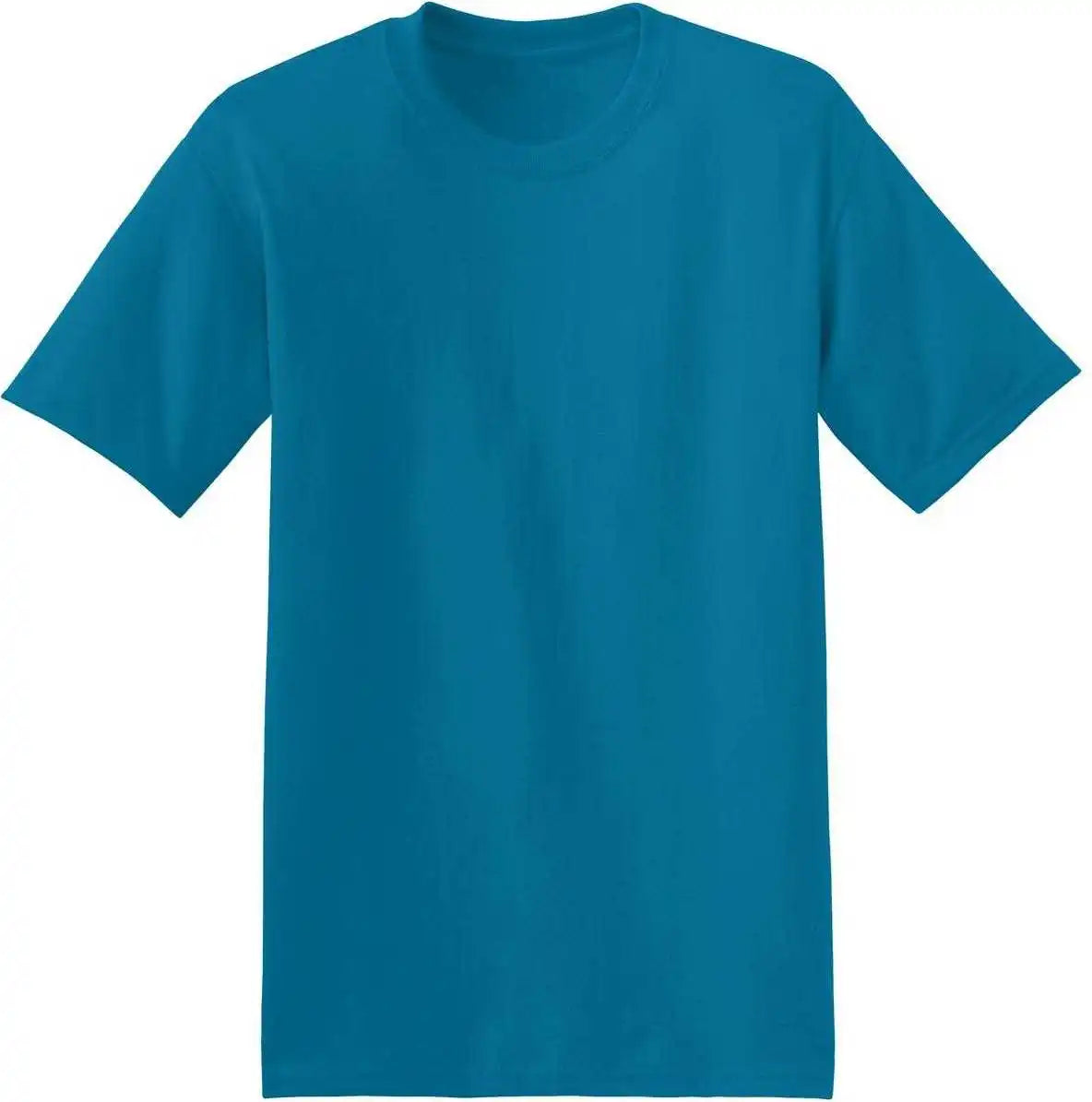 Hanes 5170 Ecosmart 50/50 Cotton/poly t Shirt Teal
