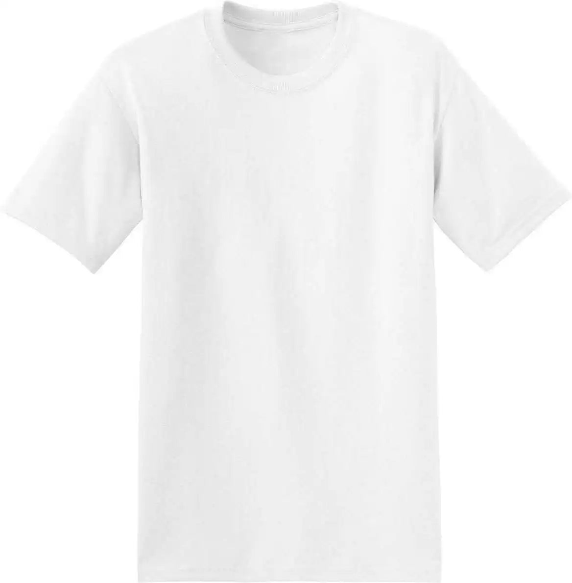 Hanes 5170 Ecosmart 50/50 Cotton/poly t Shirt White