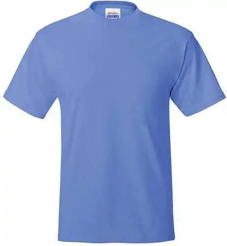 Hanes 5170 Ecosmart Short Sleeve t Shirt Carolina Blue