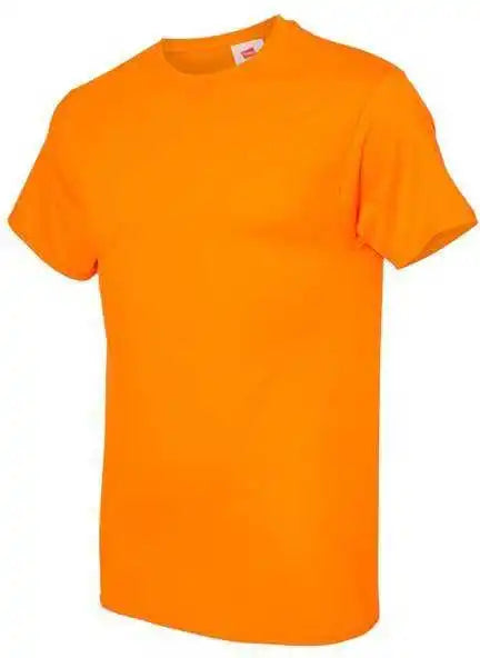 Hanes 5170 Ecosmart Short Sleeve T-shirt - Safety Orange