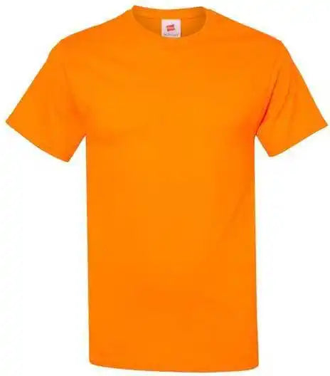 Hanes 5170 Ecosmart Short Sleeve T-shirt - Safety Orange