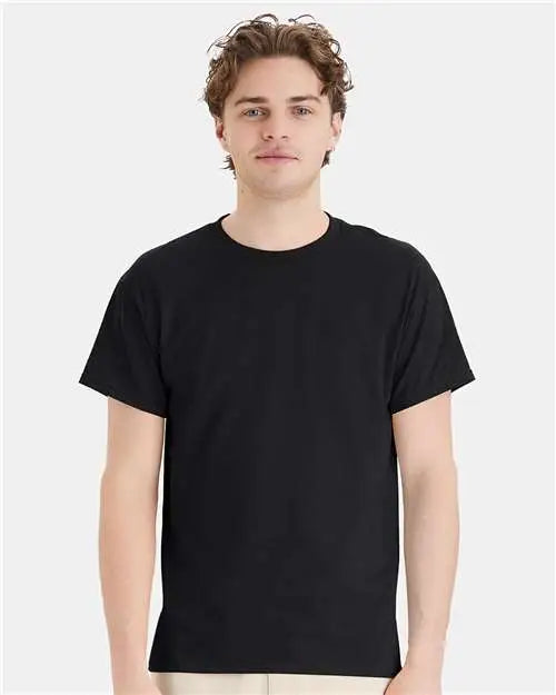 Hanes 5170 Ecosmart™ T-shirt - Black