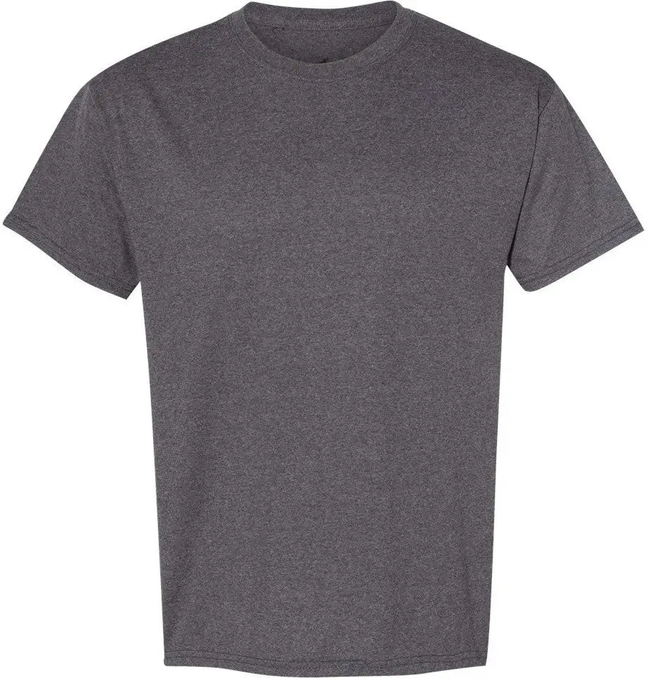 Hanes 5170 Ecosmart™ T-shirt - Charcoal Heather - Dark Gray / s