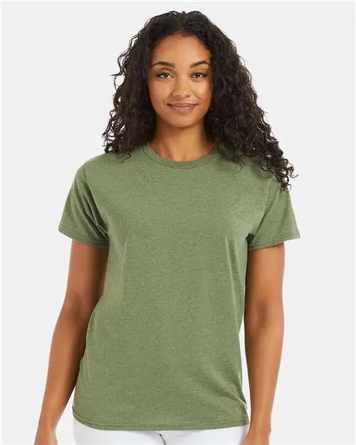 Hanes 5170 Ecosmart™ T-shirt - Heather Green