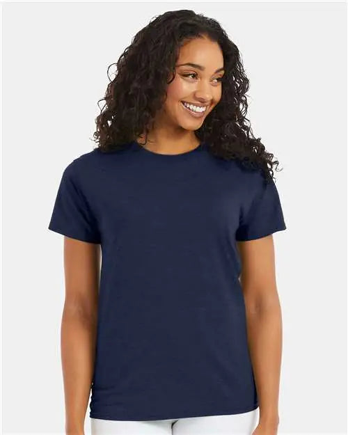Hanes 5170 Ecosmart™ T-shirt - Heather Navy