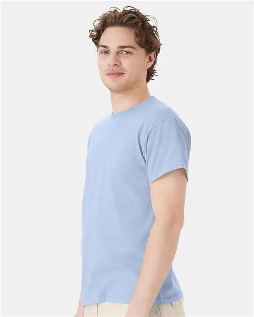 Hanes 5170 Ecosmart™ T-shirt - Light Blue