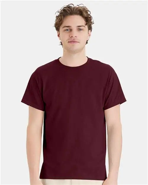 Hanes 5170 Ecosmart™ T-shirt - Maroon