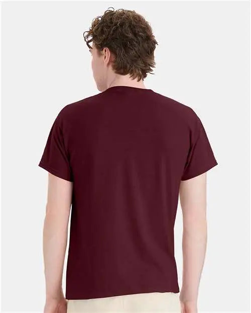 Hanes 5170 Ecosmart™ T-shirt - Maroon