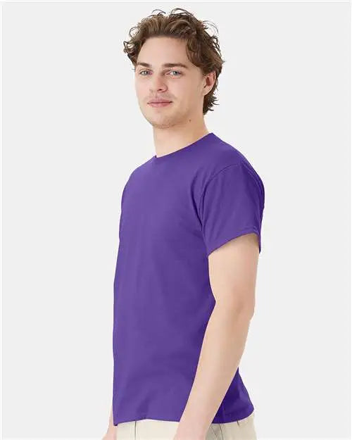 Hanes 5170 Ecosmart™ T-shirt - Purple