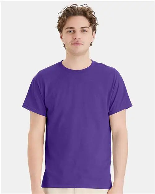 Hanes 5170 Ecosmart™ T-shirt - Purple