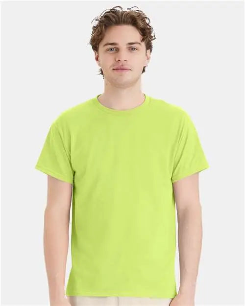 Hanes 5170 Ecosmart™ T-shirt - Safety Green