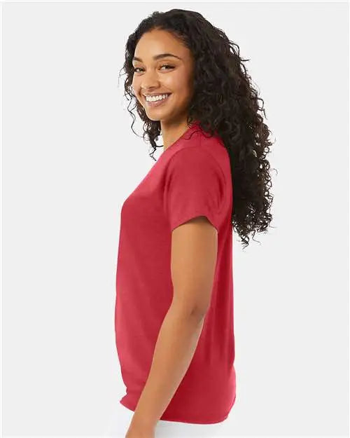 Hanes 5170 Ecosmartâ„¢ T-shirt - Heather Red