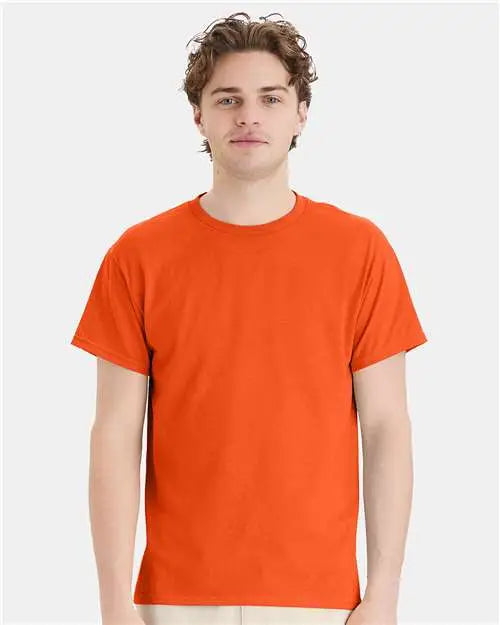 Hanes 5170 Ecosmartâ„¢ T-shirt - Orange