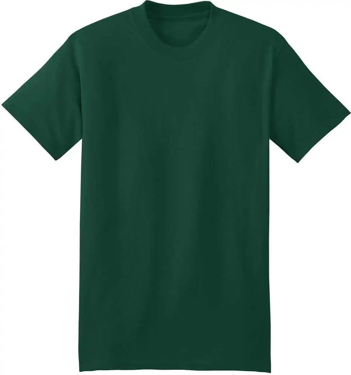 Hanes 5180 Beefy t 100% Cotton Shirt Deep Forest