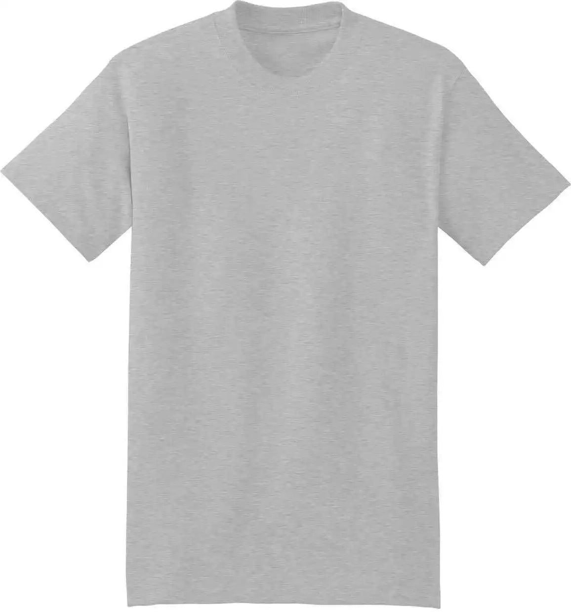 Hanes 5180 Beefy t 100% Cotton Shirt Light Steel