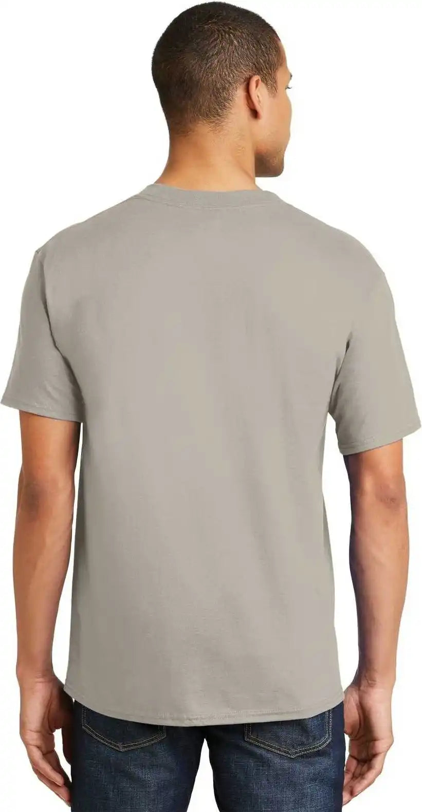 Hanes 5180 Beefy t 100% Cotton Shirt Sand