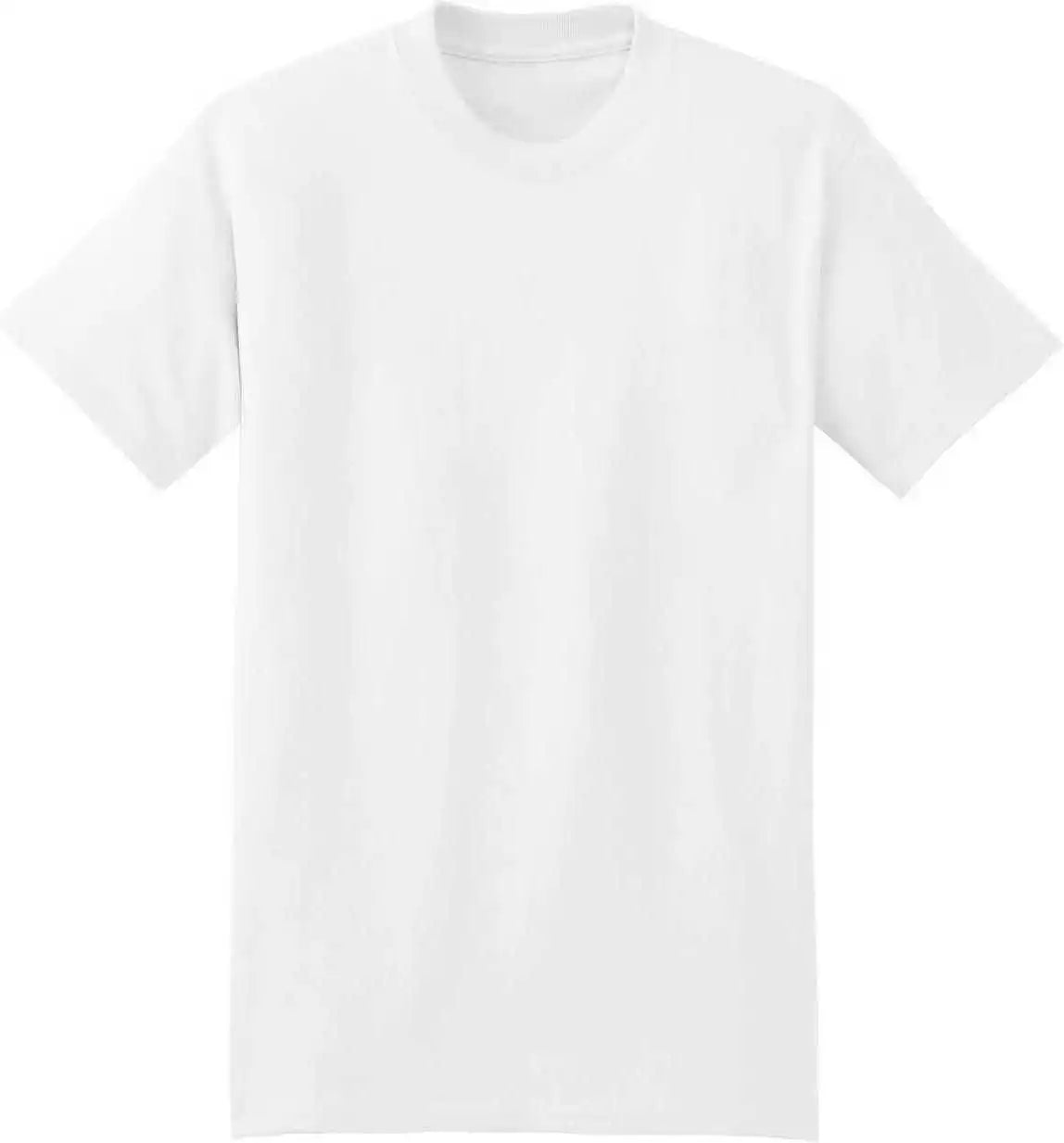 Hanes 5180 Beefy t 100% Cotton Shirt White